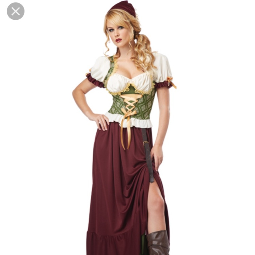 Renaissance wench costume size medium